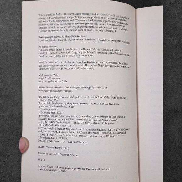 Magic Tree House Lot of 4 Dinosaurs Ghosts Wizards & Christmas Early Prints - Picture 8 of 9